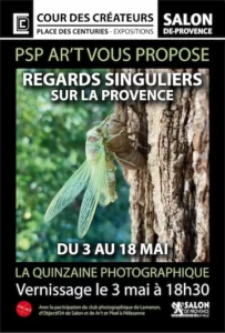 Affiche exposition PSP mai 2024 quinzaine photographique