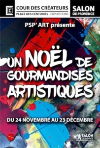 Affiche exposition PSP noel 2024