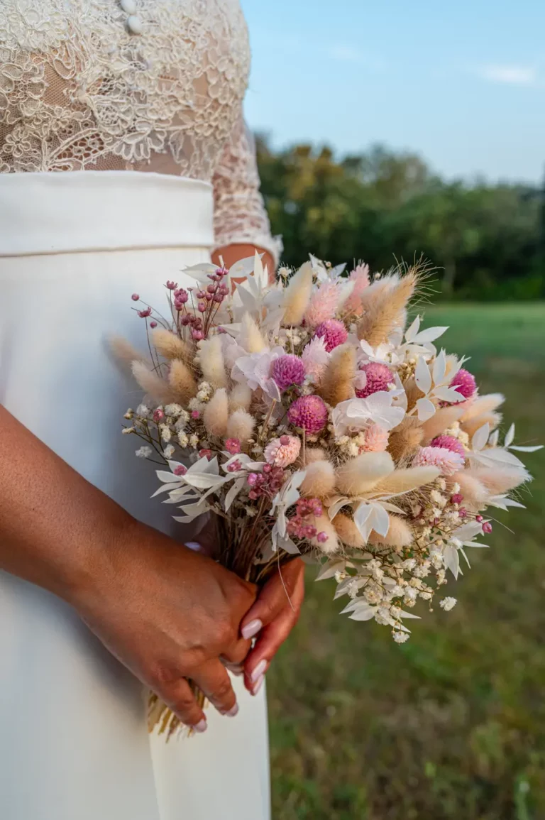 Bouquet mariée - photographie événements en Provence - Cépia Photographie