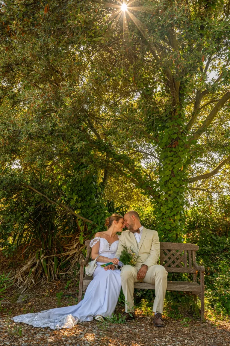 Photographie lumière naturelle mariage